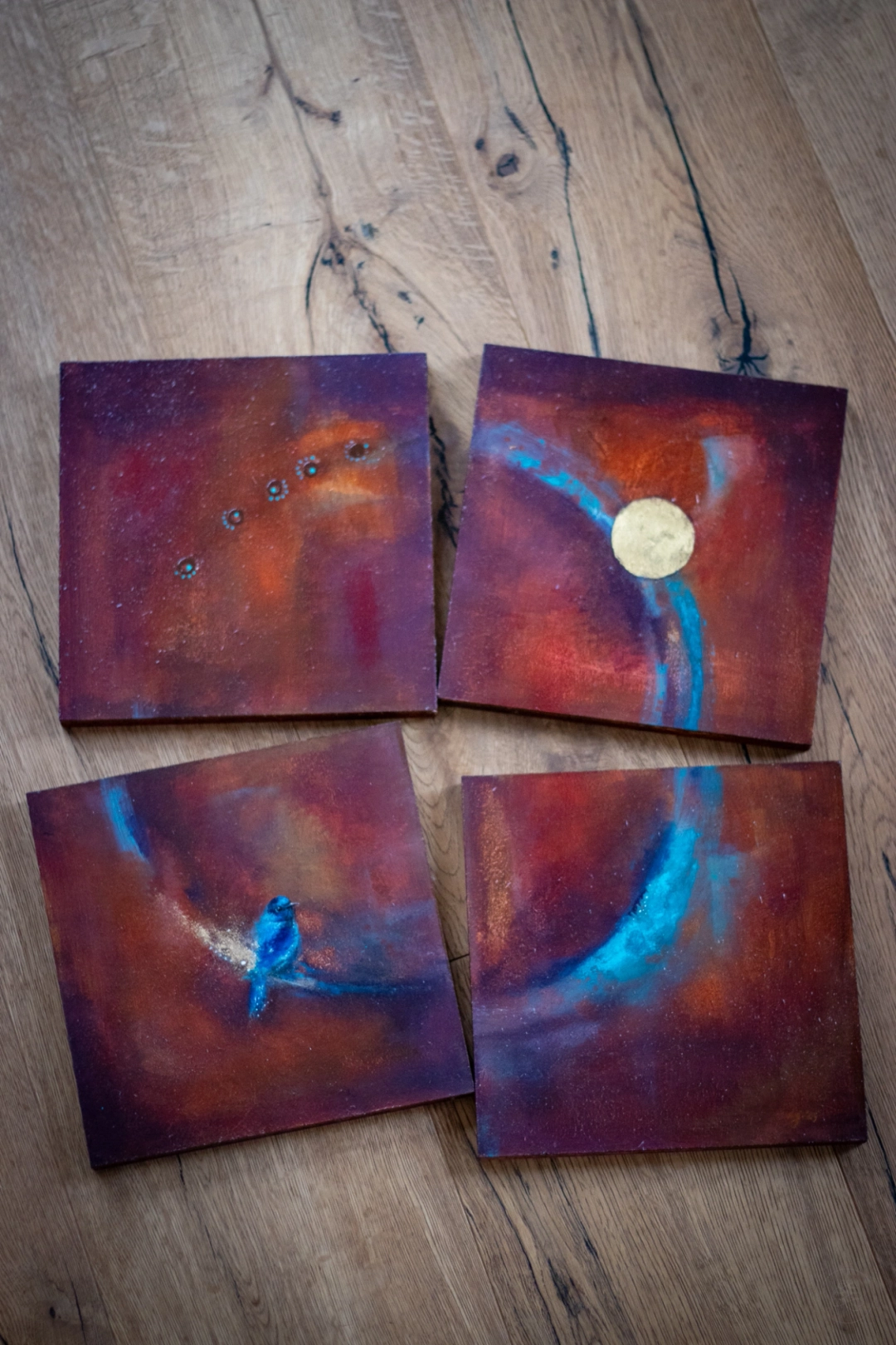 All I need (quadriptych) by Agáta Rut