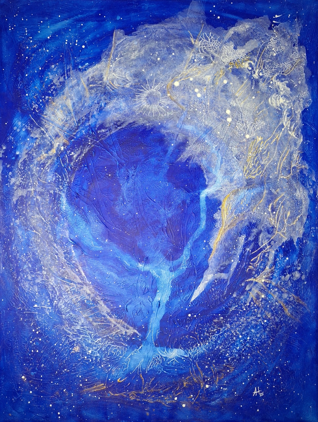 Night sky  by Aika Hladíková