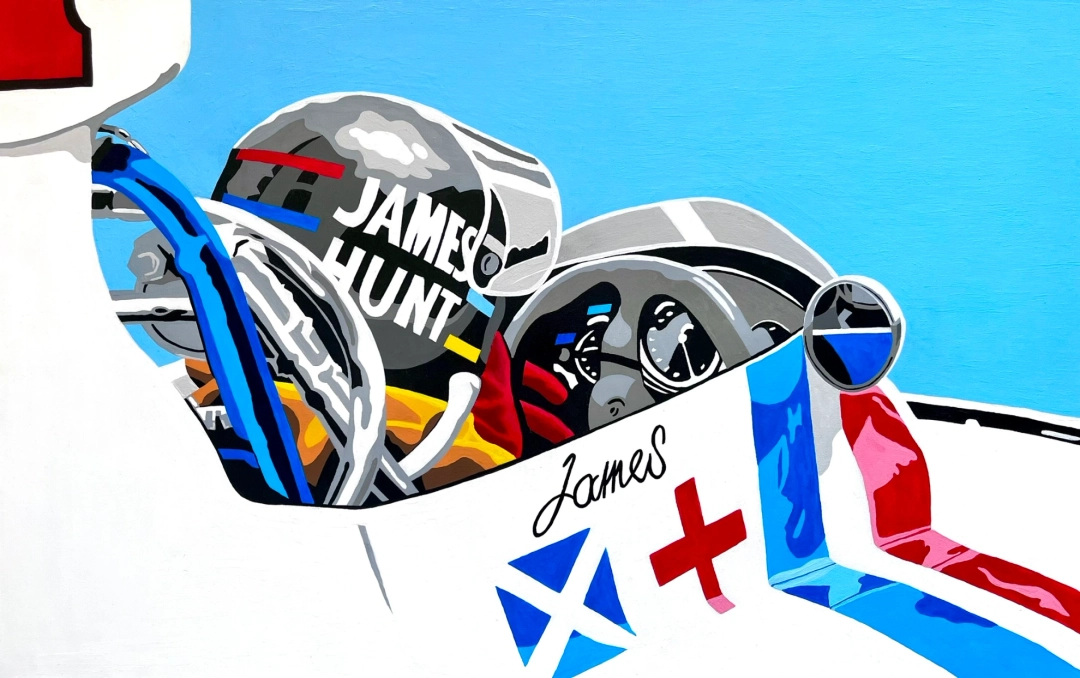 James Hunt by Ladislav Benešovský