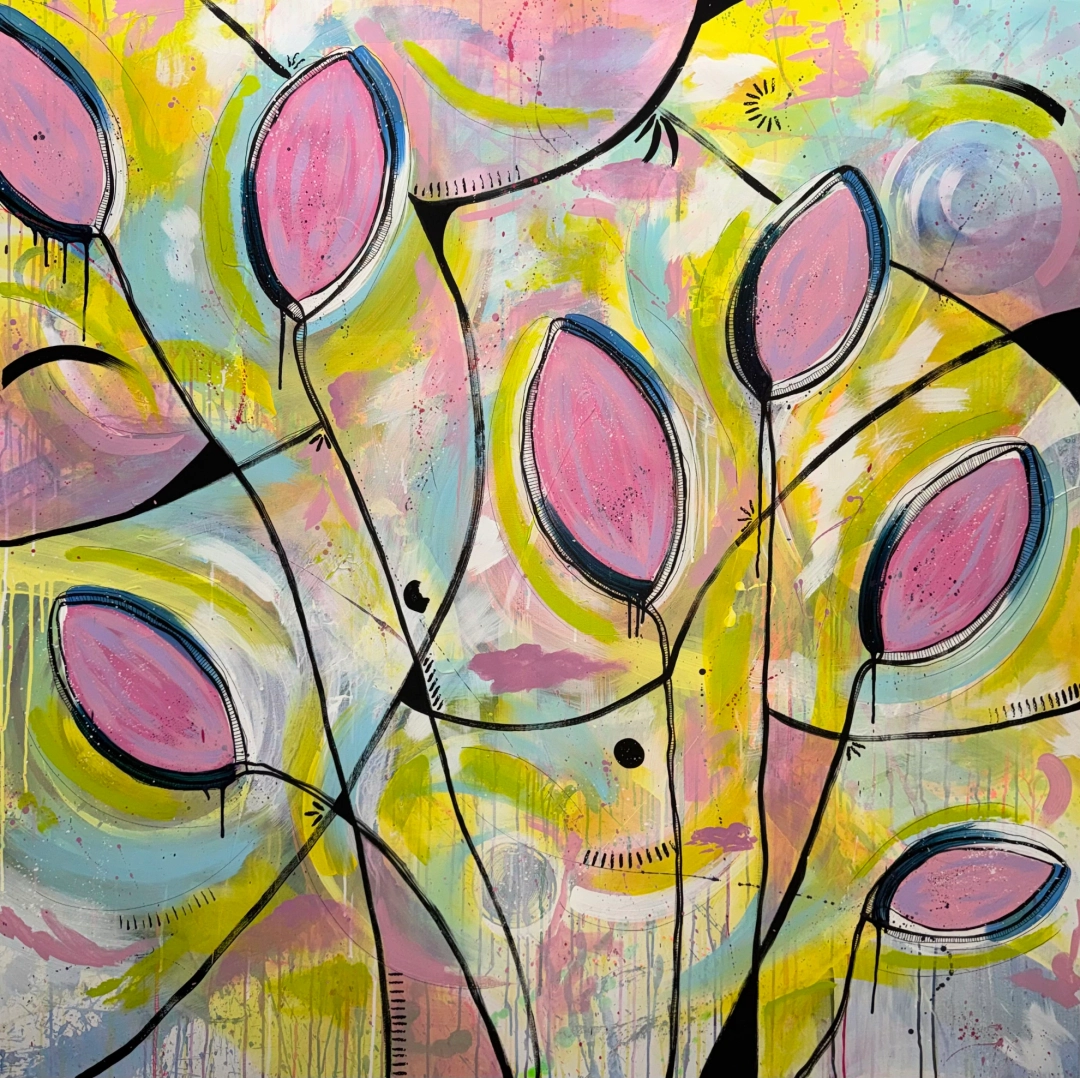 Tulipány III. by Eva Hrebáková