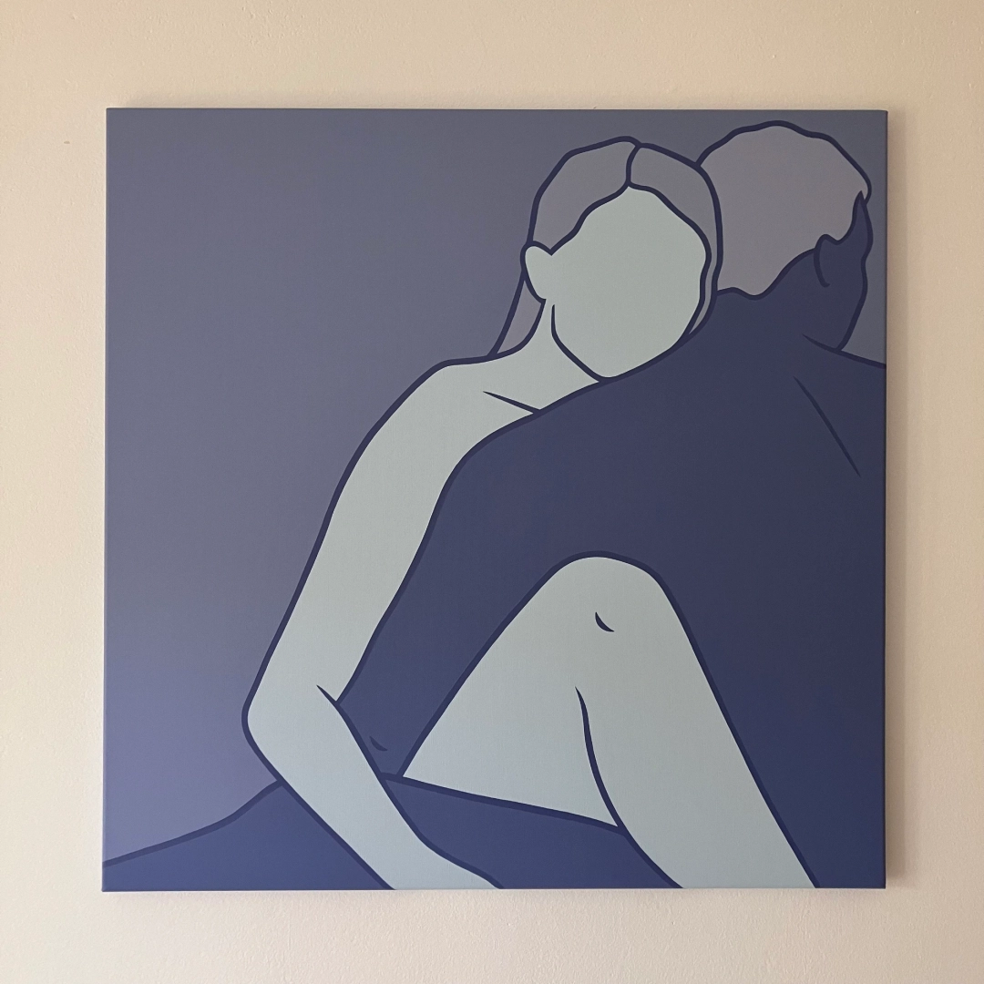 Hug in six shades of maybe (2025) by Tatiana Marková