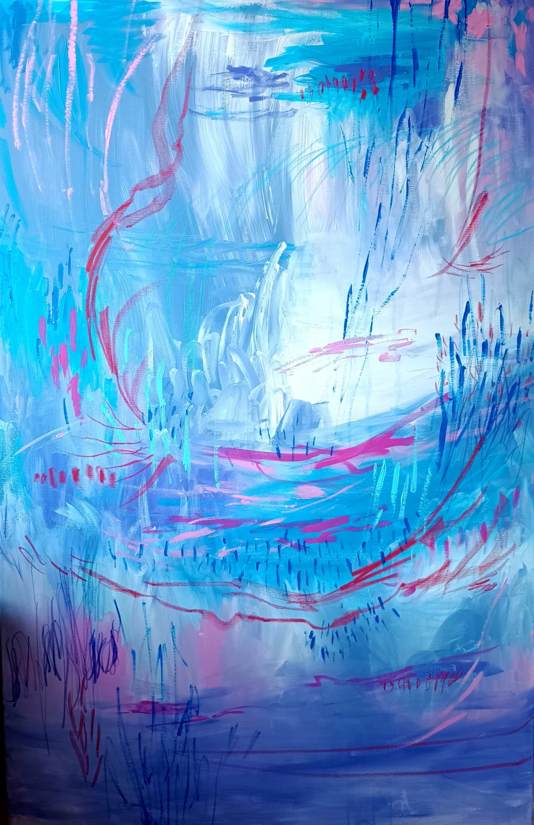 Between Blue States - Coral Silence  by Daniela Brtáňová 