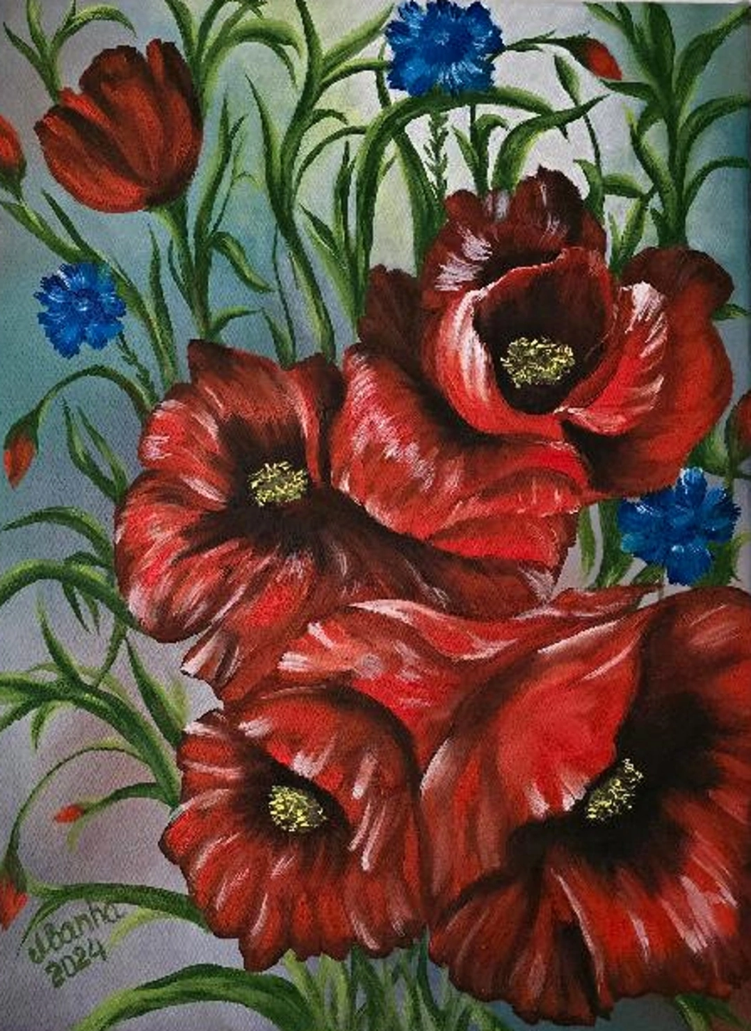 Tanec červených máků by Marija Banha