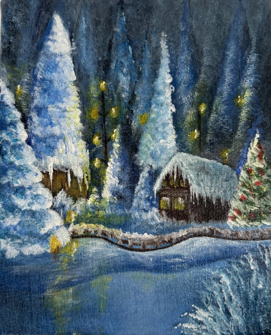 Vianočná krajina by Kristy