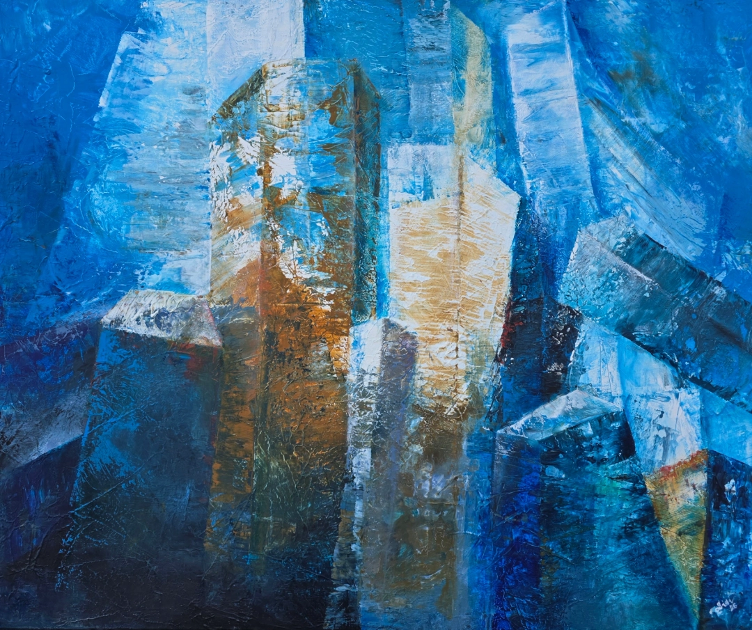 Fragmenty prostoru, série Meziprostor by Silvie Kořistková