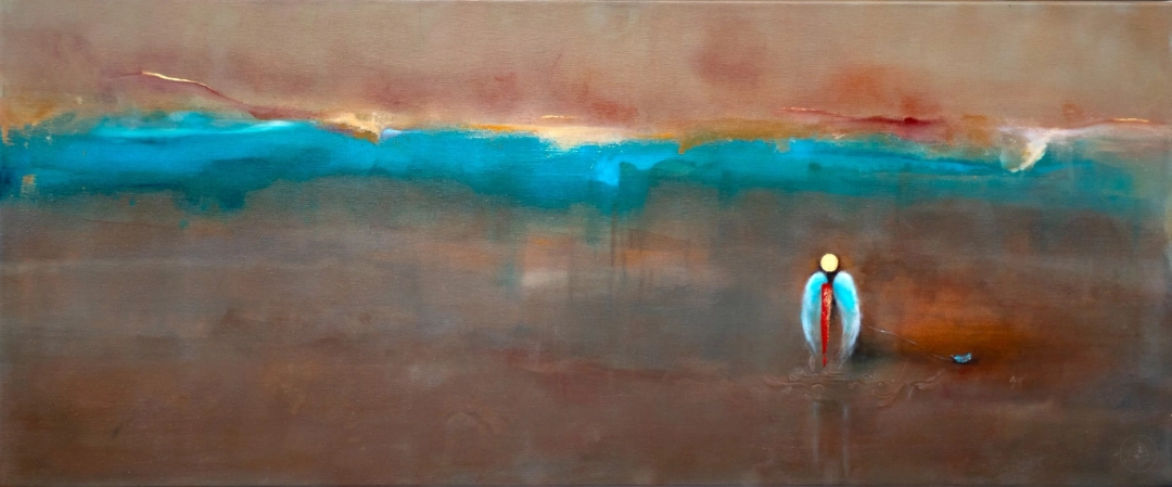 Stranger of my landscape  by Agáta Rut