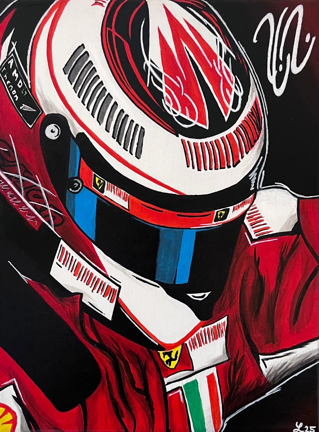 Oslava vítězství titulu F1 Kimi Räikkönen by Ladislav Benešovský