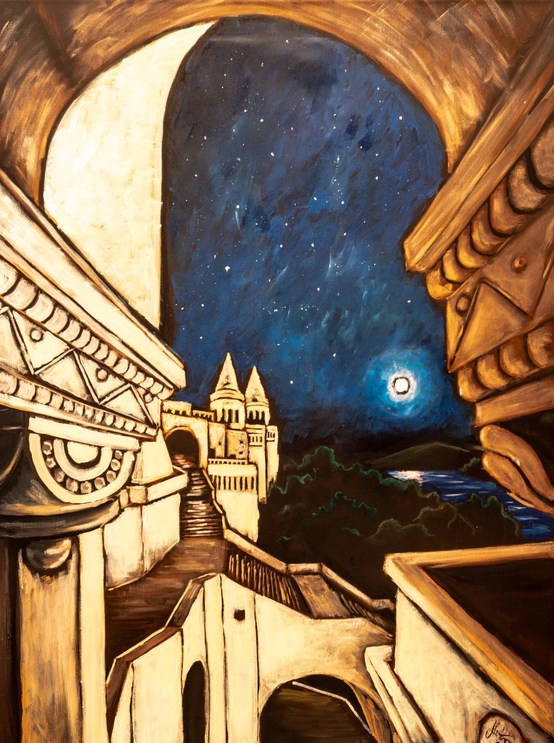 Nargothrond (Fishermens bastion) by Tiziano Marasco