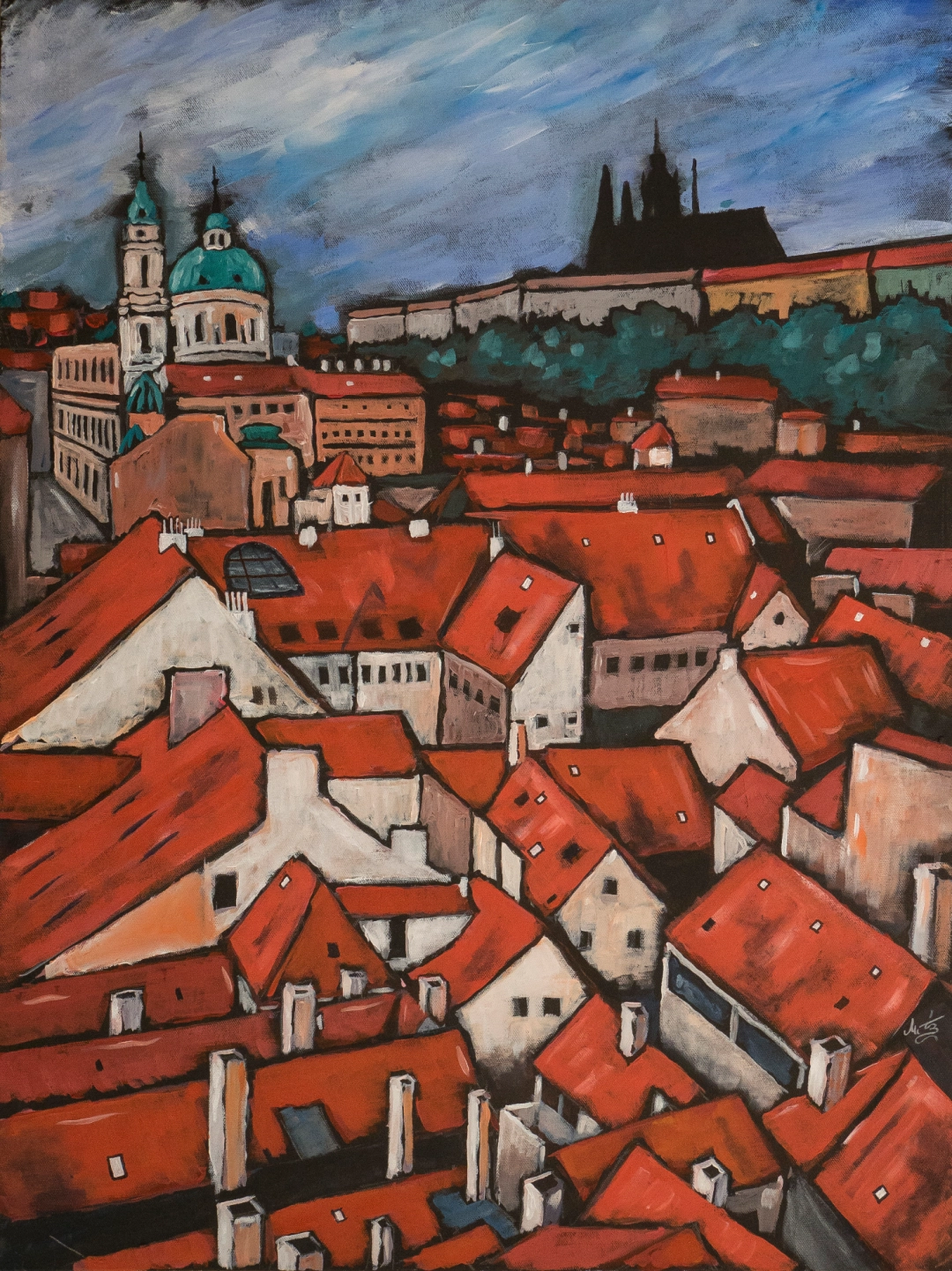 Malostranské střechy by Tiziano Marasco