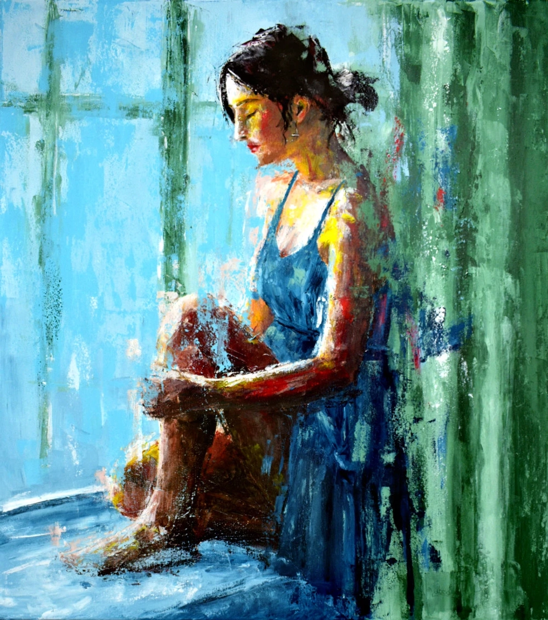 Bluish Day by Lubosh Valenta