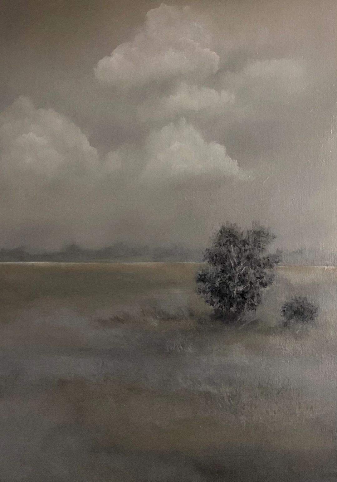 Nové díloRozjímání v mlze by Lenka Jará Provincia gallery
