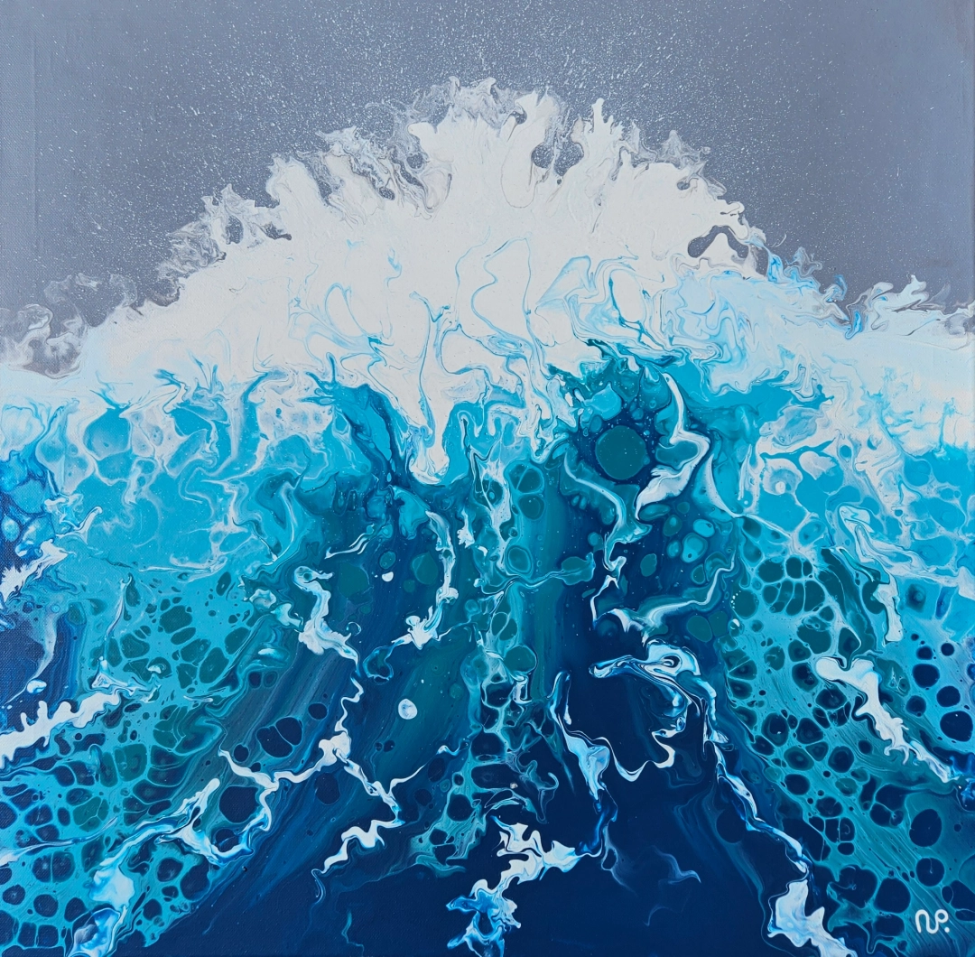 Mořská vlna by Nikola Vyšínová Art