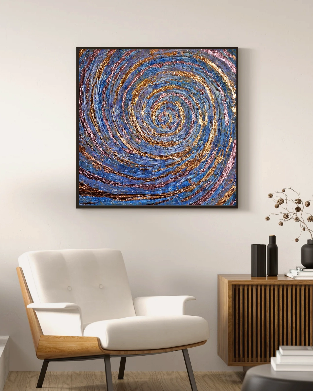 Nové dílo - Vesmírná spirála, která vtahuje do svého středu… ✨🌙