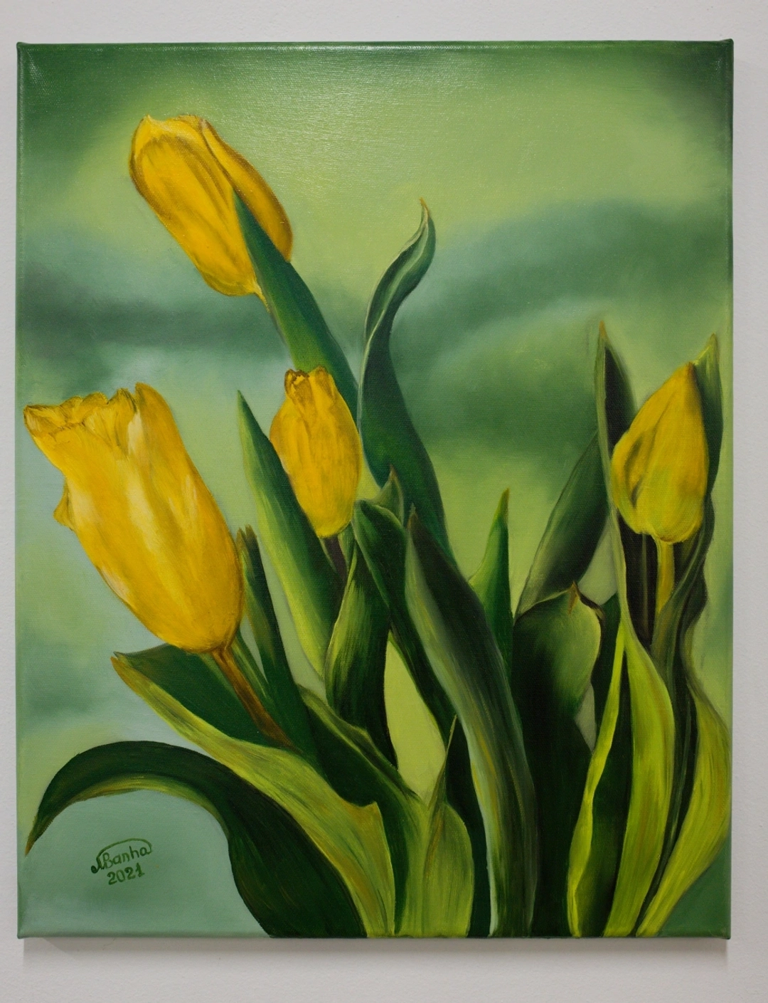 Žluté tulipány by Marija Banha