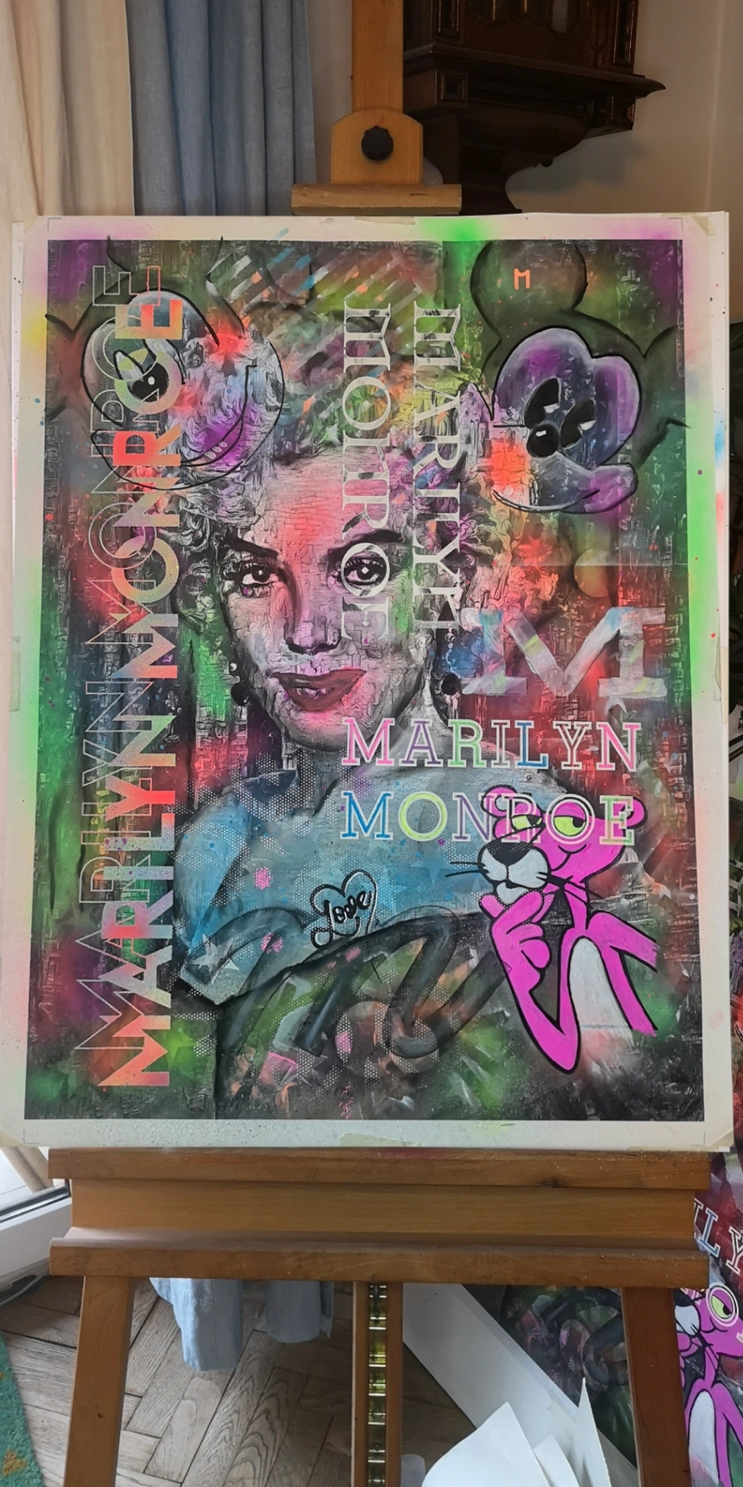 Marilyn In Pop Art