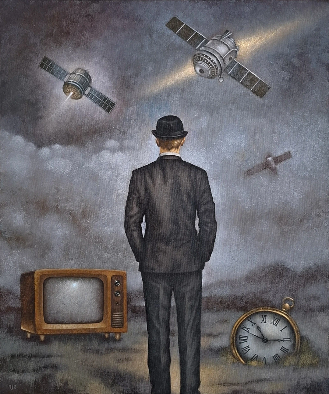 Looking for Satellites by Evžen Ivanov